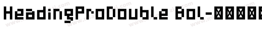 HeadingProDouble Bol字体转换